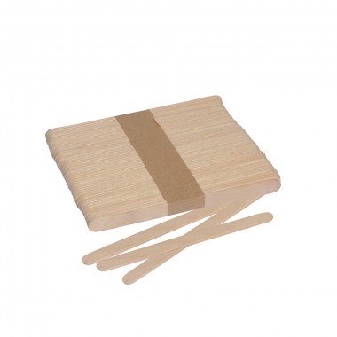 Spatoline monouso in legno per viso 50 pcs